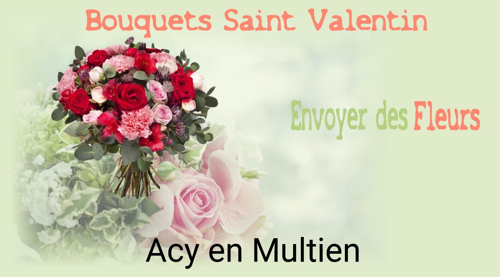 Roses de Saint-Valentin livrées à Acy-en-Multien